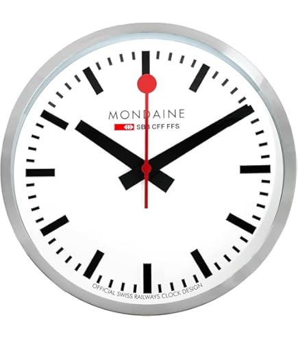 Amazon.co.jp: MONDAINE (モンディーン) 掛け時計 ウォール クロック